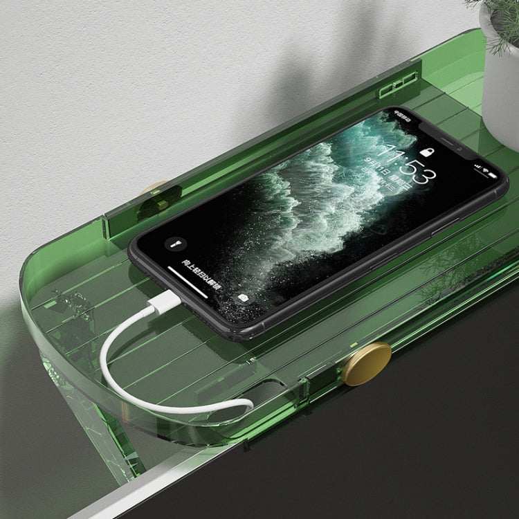 Screen Top Shelf Mount TV Screen Top Storage Rack for Cellphone Stand Router