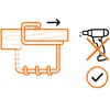 Tool‑Free Easy Installation