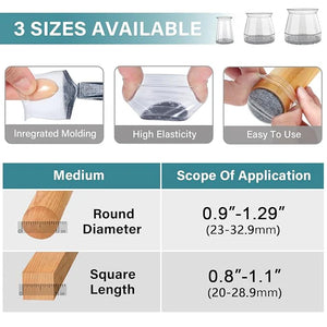 Housious Chair Leg Floor Protectors