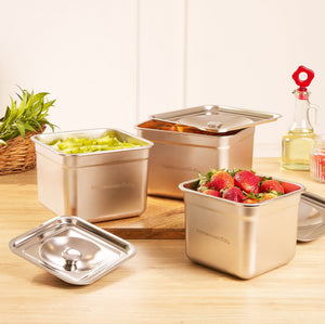 Secure Vault Container | Airtight Food Storage with Heavy-Duty Locking System