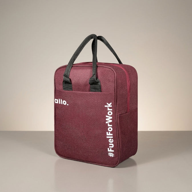 Insulated Lunch Bag for Office & Travel – Leakproof Thermal Tiffin Tote Bag for Men, Women, School & College