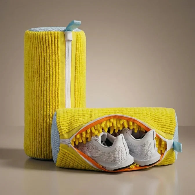 Shoe Washing Bag for Machine Reusable Sneaker Laundry Bag with Zipper Protection