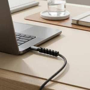 Flexible Cable Protector Spiral | Charger Wire Saver (Assorted Colors)
