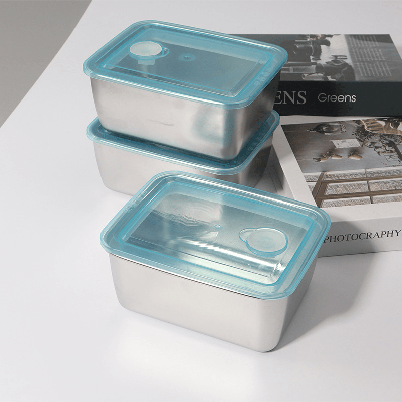 Premium Airtight Stainless Steel Vacuum Lunch Box | Keeps Food Fresh & Hot for Hours