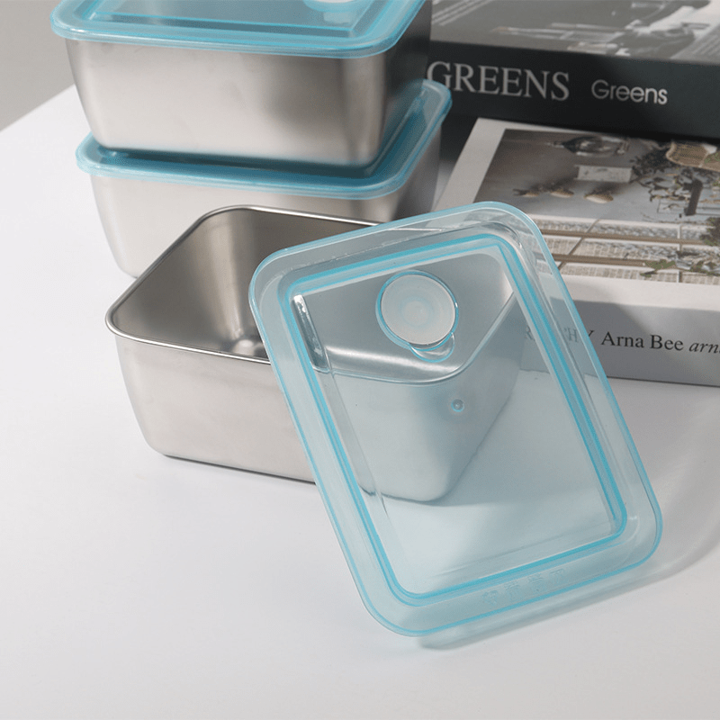Premium Airtight Stainless Steel Vacuum Lunch Box | Keeps Food Fresh & Hot for Hours