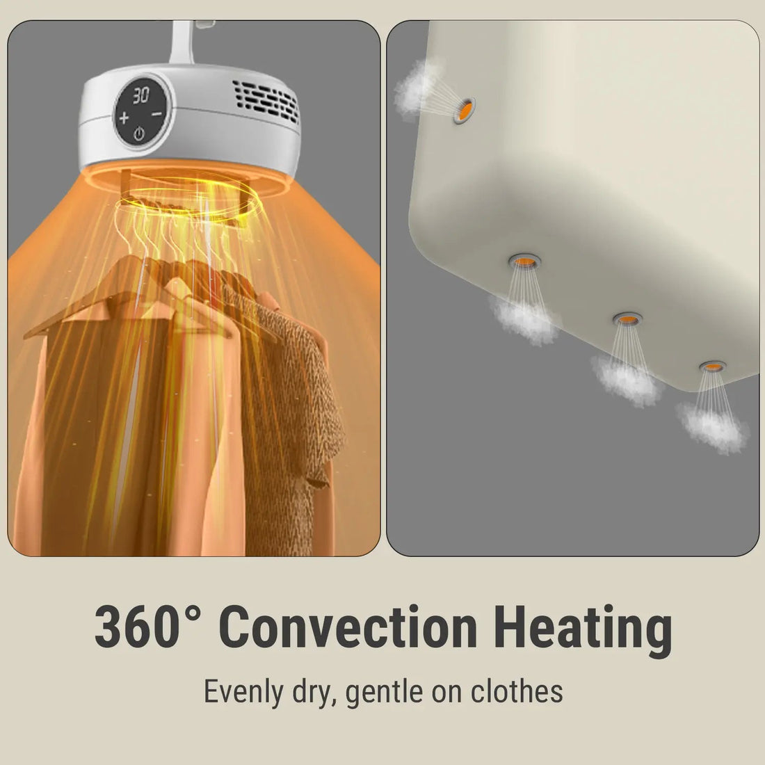Portable Laundry Drying Wardrobe for Home