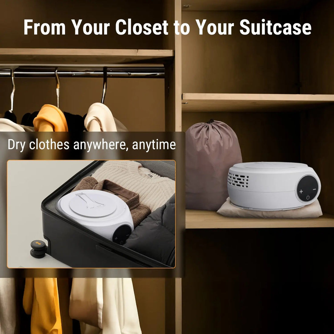 Portable Laundry Drying Wardrobe for Home