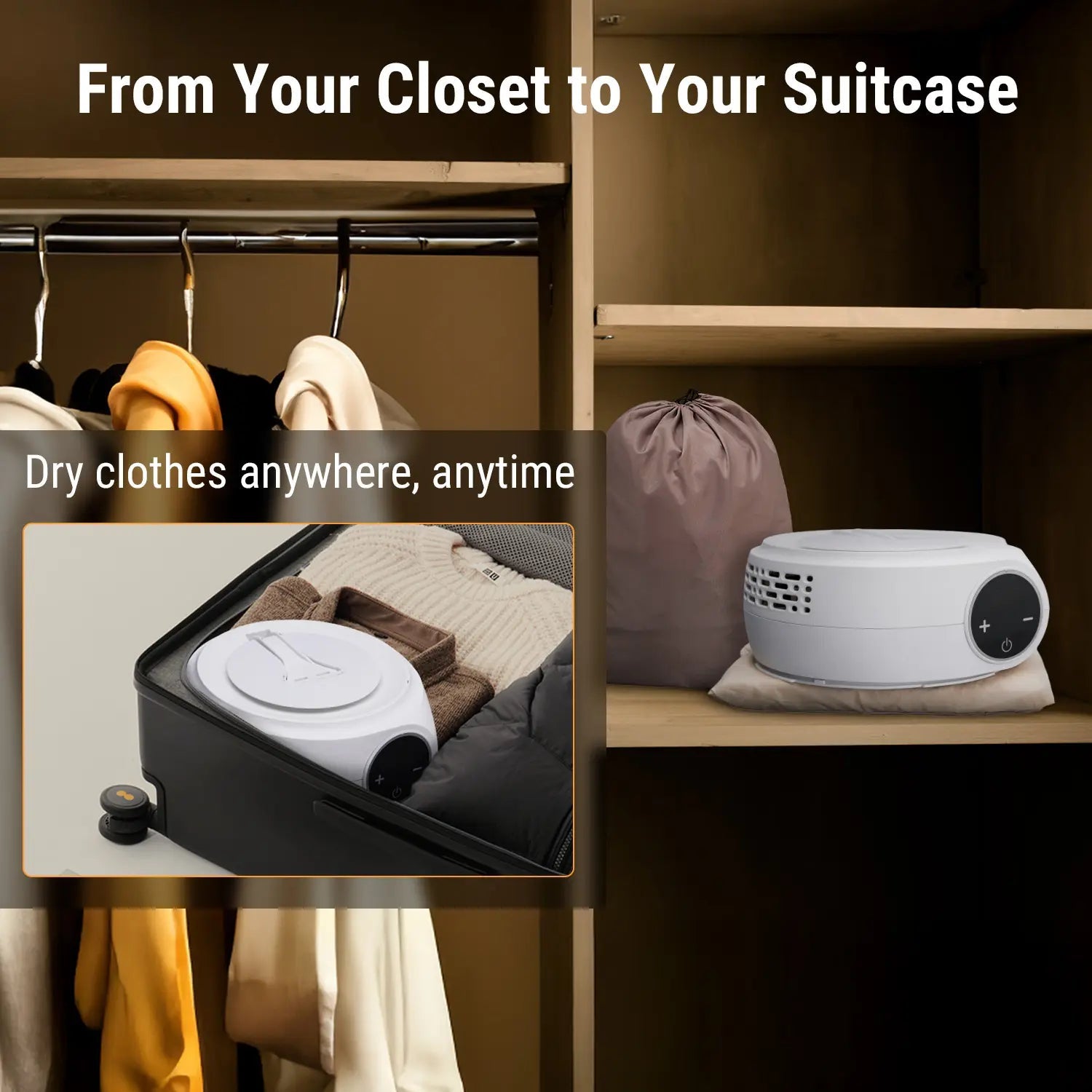 Portable Laundry Drying Wardrobe for Home