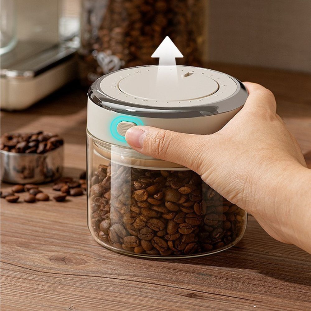 Airtight Borosilicate Glass Storage Jar | Multi-Purpose Pantry & Spice Organizer