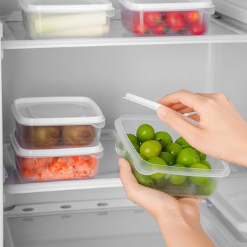 Multipurpose Frozen Food Storage Box | Stackable Freezer & Refrigerator Organizer