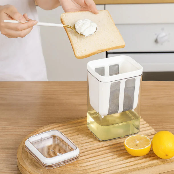 Multifunctional Yogurt Filter with Fine Mesh Strainer -Chef Aruna's Choice