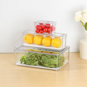 Fresh Keeper Refrigerator Storage Box for Fruits & Vegetables