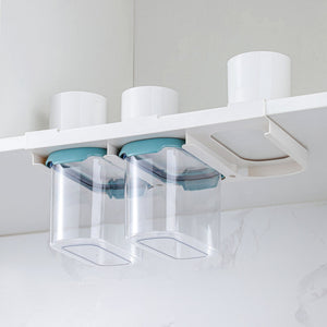 Space-Saving Under-Shelf Storage Containers | Maximize Kitchen Storage Instantly
