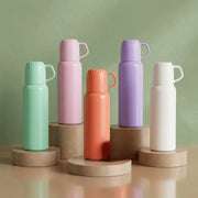 450ml Stainless Steel Vacuum Flask Bottle | Hot & Cold Insulated Water Bottle