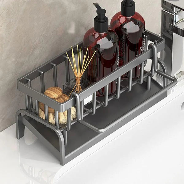 Housious All-in-One Kitchen Sink Organizer for Cleaning Essentials