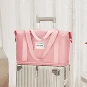 Portable Lavender Foldable Duffel Bag – Your Ultimate Travel Companion