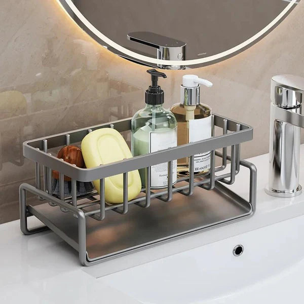 Housious All-in-One Kitchen Sink Organizer for Cleaning Essentials