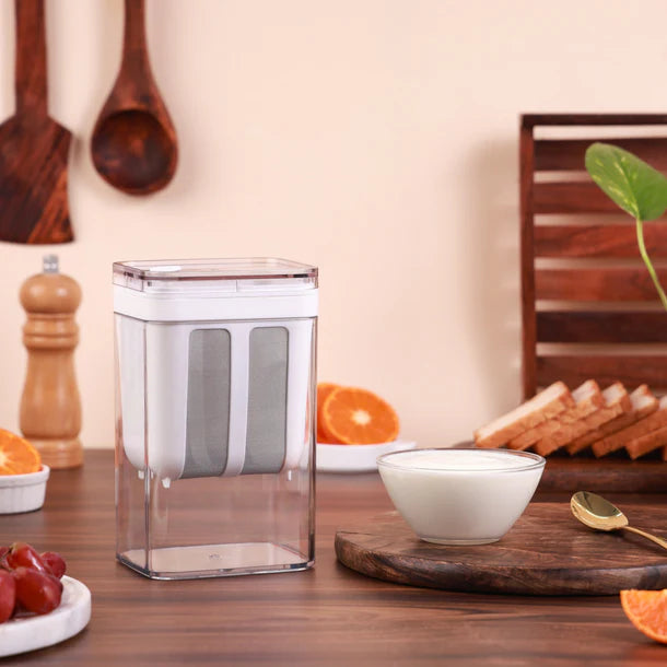 Multifunctional Yogurt Filter with Fine Mesh Strainer -Chef Aruna's Choice