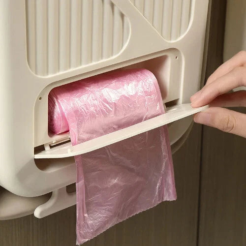 Foldable Hanging Trash Bin for Kitchen Cabinets.