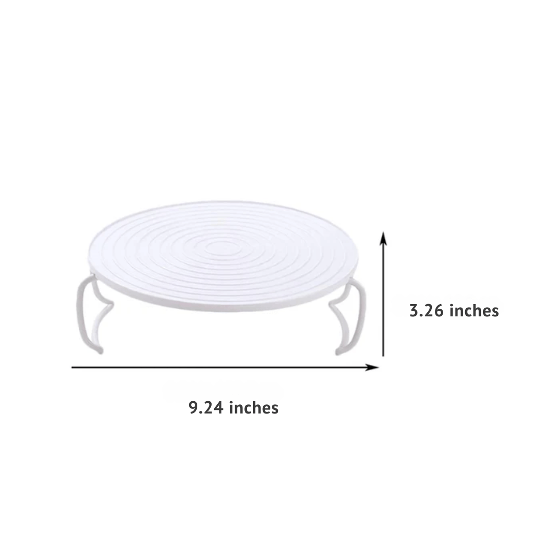 Microwave Plate Stacker | Space-Saving Kitchen Organizer for Busy Homes
